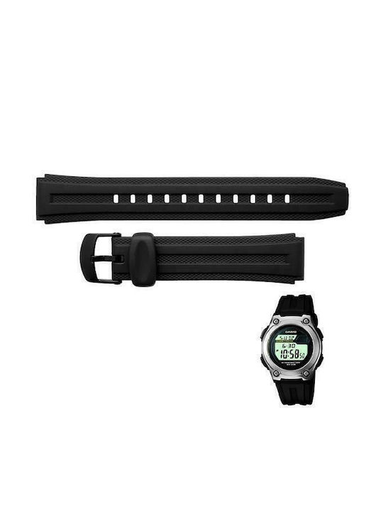 Casio Καουτσούκ Λουράκι 18mm