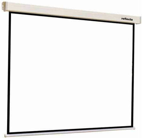 Reflecta Ηλεκτρική Οθόνη Προβολής Projector για Τοίχο/Οροφή Crystal Line Motor RC Lux με Λόγο Εικόνας 1:1 180x180cm / 100"