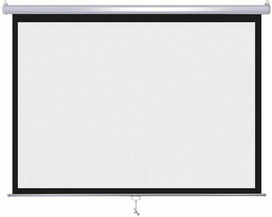 Conceptum Οθόνη Προβολής Projector Τοίχου CON-MP113 με Λόγο Εικόνας 1:1 200x200cm / 113"