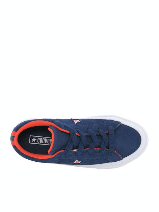 One Star Onestar Molded Παιδικά Sneakers Navy Μπλε