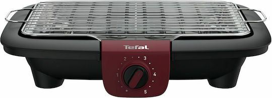 Tefal BBQ Easygrill Επιτραπέζια Ηλεκτρική Ψησταριά Σχάρας 2300W με Ρυθμιζόμενο Θερμοστάτη 37x23.5εκ.