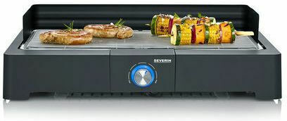 Severin Tabletop Electric Grill Grill 2200W with Adjustable Thermostat 44.5cmx26cmcm