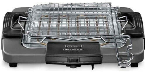 De'Longhi BQ60.X Tabletop Electric Grill Grill 1900W 28cmx27cmcm