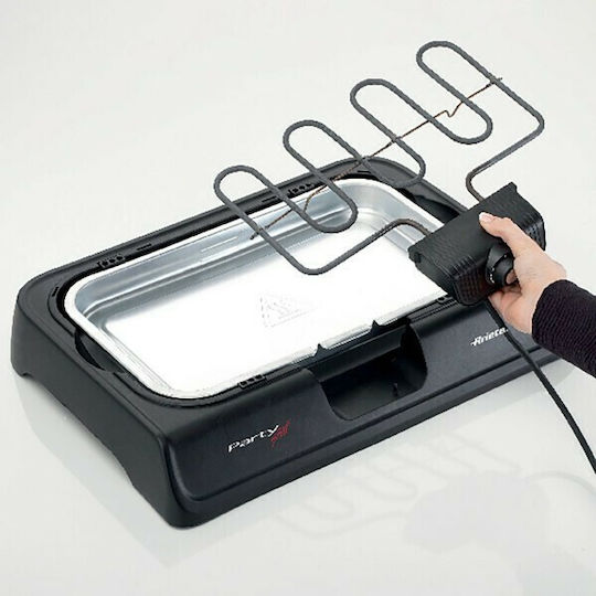 Ariete Party Tabletop Electric Grill Grill 2200W with Adjustable Thermostat 41.5cmx24cmcm