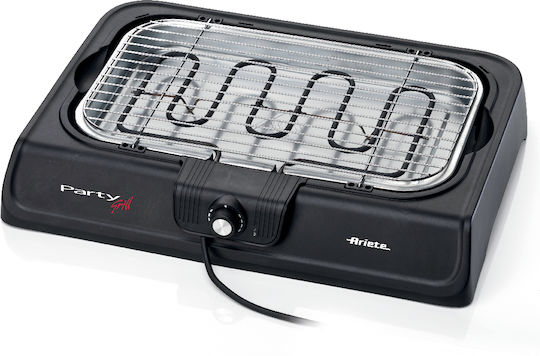 Ariete Party Tabletop Electric Grill Grill 2200W with Adjustable Thermostat 41.5cmx24cmcm