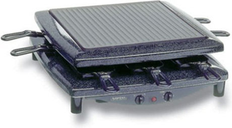 Steba RC 2.1 Tabletop Grătar Electric Raclette Placă Striată 1450W cu Termostat Reglabil 26bucx26buccm