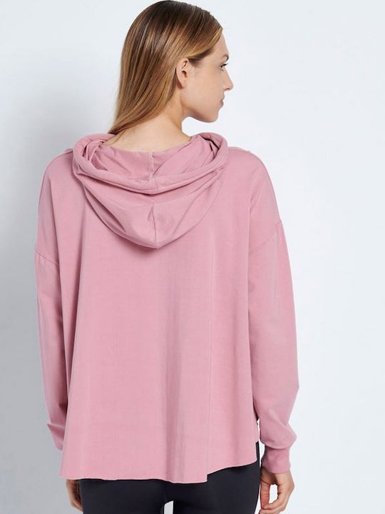 BodyTalk 1212-902125 Women's Hooded Sweatshirt Pink 1212-902125-00320