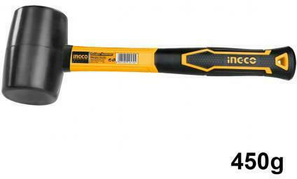 Ingco Mattel 450gr cu Mâner de Fiberglass HRUH8216