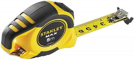 Stanley Maßband mit automatischem Rücklauf und Magnet 25mm x 8m
