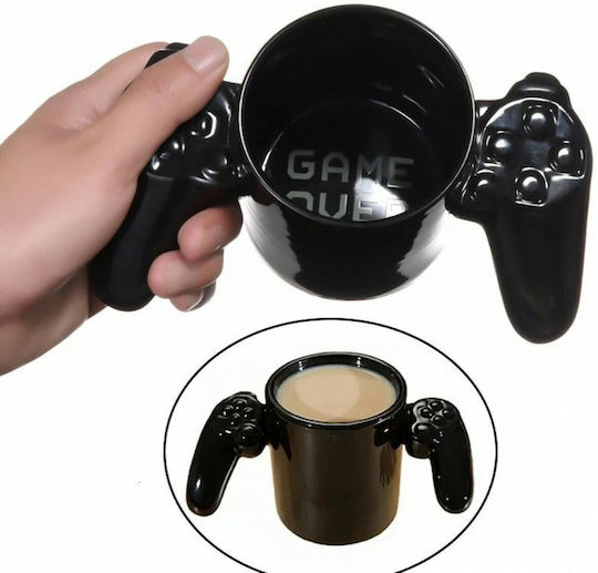 I-Total Game Over Чаша Керамична Черна 350ml