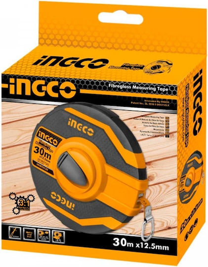Ingco Tape Measure 12.5mm x 30m