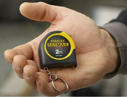Stanley Fatmax Tape Measure with Auto-Rewind 13mm x 2m