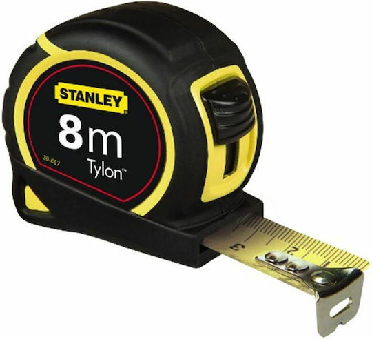 Stanley Tylon Tape Measure with Auto-Rewind 25mm x 8m