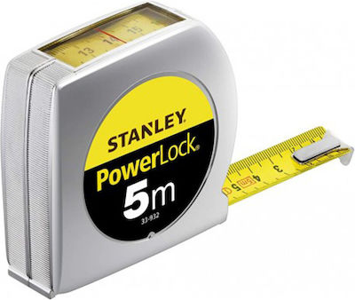 Stanley Maßband mit automatischem Rücklauf 19mm x 5m