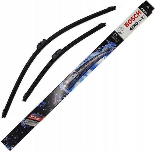 Bosch Aerotwin A523S Front Set Car Wiper Blades 650mm/450mm