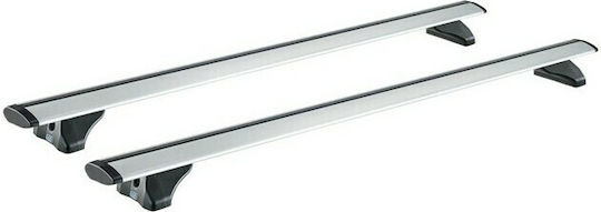 Auto Gs Μπάρες Οροφής Αλουμινίου Αιrο Fιx Dαrk 118εκ. Universal (Σετ χωρίς πόδια)