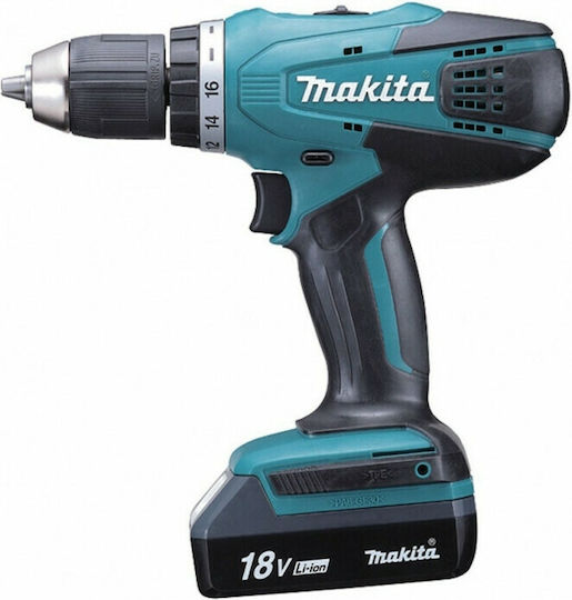 Makita HP457DWE Κρουστικό Δραπανοκατσάβιδο Μπαταρίας 18V