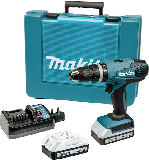 Makita HP457DWE Κρουστικό Δραπανοκατσάβιδο Μπαταρίας 18V