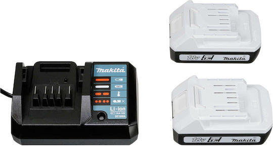 Makita HP457DWE Κρουστικό Δραπανοκατσάβιδο Μπαταρίας 18V