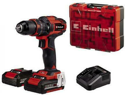 Einhell TE-CD 18/40 Li-i +64 Κρουστικό Δραπανοκατσάβιδο Μπαταρίας 18V 2x2Ah