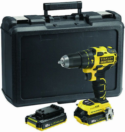 Stanley FMC627D2 Κρουστικό Δραπανοκατσάβιδο Μπαταρίας Brushless 18V 2x2Ah