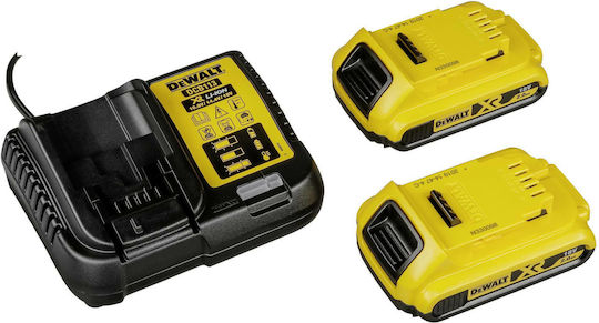 Dewalt Percussive Drill Driver Battery Brushless 18V 2x2Ah