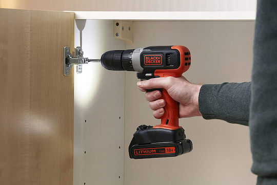 Black & Decker BCD001C1 Battery Drill Driver 18V 1x1.5Ah