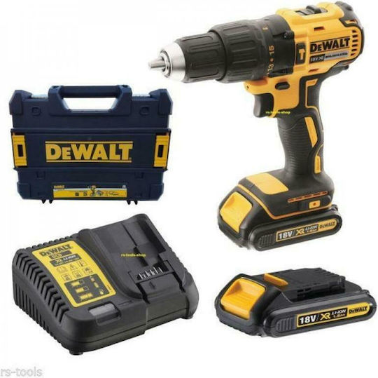 DEWALT DCD778S2T Schlagbohrschrauber Batteriebetrieb Brushless 18V 2x1,5Ah