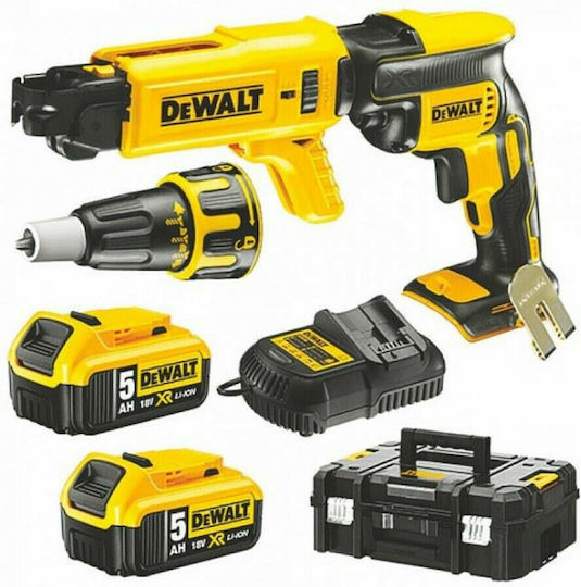 Dewalt Drywall Screwdriver Battery Brushless 18V 2x5Ah