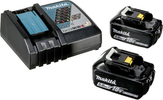 Makita Percussive Drill Driver Battery Brushless 18V 2x5Ah