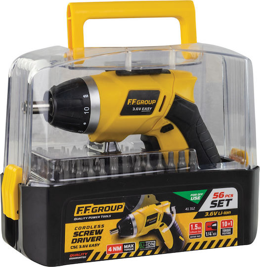 FFG CSC 3.6V Easy Battery Screwdriver 3.6V 1x1.5Ah