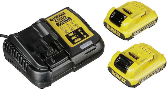 DEWALT DCD710D2 Δραπανοκατσάβιδο Μπαταρίας 10.8V 2x2Ah