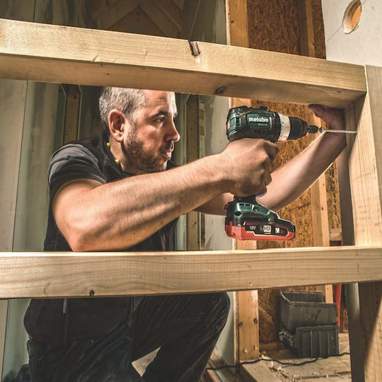 Metabo SB 18 LT BL Κρουστικό Δραπανοκατσάβιδο Μπαταρίας Brushless 18V 2x4Ah