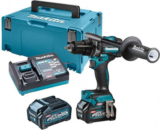 Makita HP001GM201 Κρουστικό Δραπανοκατσάβιδο Μπαταρίας 40V 2x4Ah