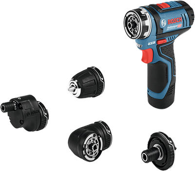 Bosch GSR 12V-15 FC Battery Drill Driver 12V 2x2Ah