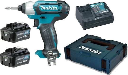 Makita TD110DSMJ Παλμικό Κατσαβίδι Μπαταρίας 10.8V 2x4Ah