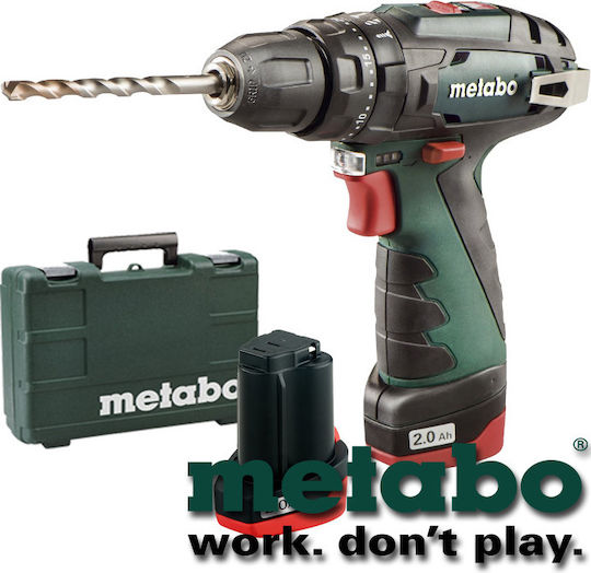 Metabo Powermaxx SB Basic Κρουστικό Δραπανοκατσάβιδο Μπαταρίας 10.8V 2x2Ah