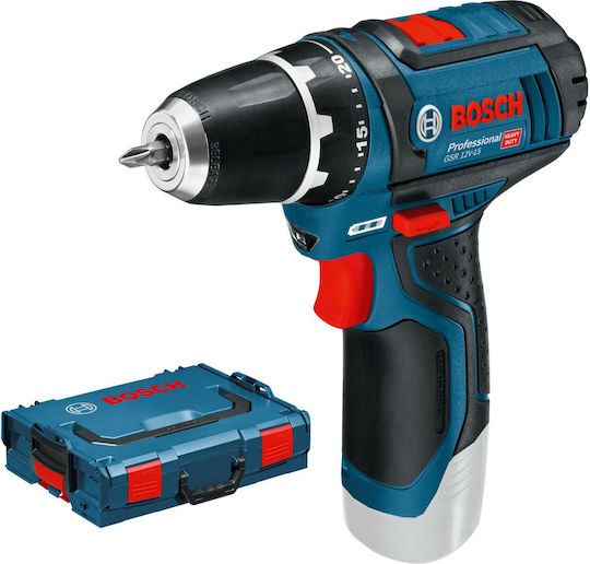 Bosch GSR 12V-15 Drill Driver Battery Solo 12V