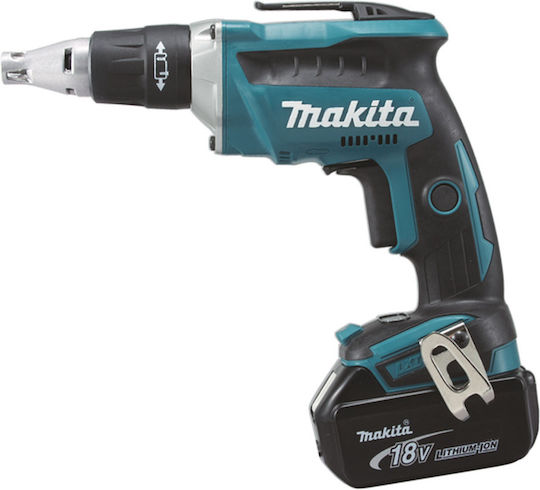 Makita DFS452RAJ Κατσαβίδι Γυψοσανίδας Μπαταρίας Brushless 18V 2x2Ah