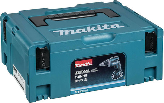 Makita DFS452RAJ Κατσαβίδι Γυψοσανίδας Μπαταρίας Brushless 18V 2x2Ah