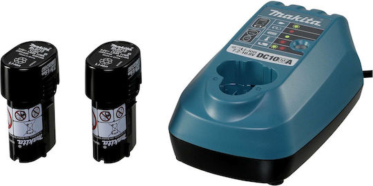 Makita DF012DSE Akkuschrauber Batterien 7.2V 2x1.5Ah