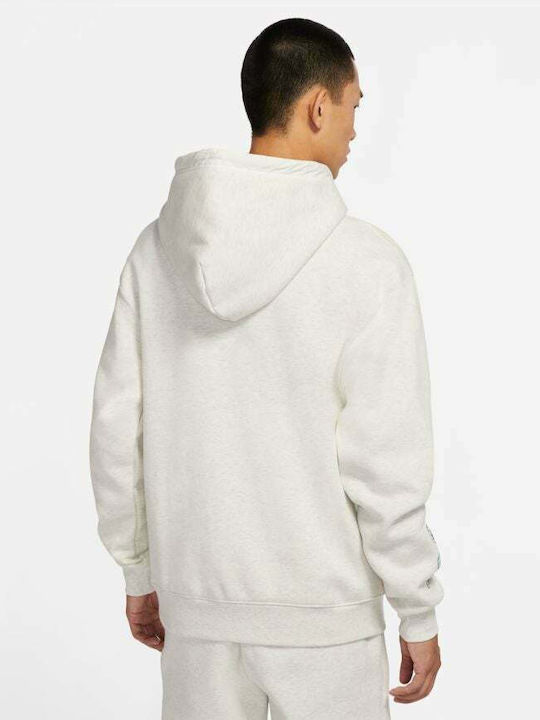 Jordan Essentials Mountainside Men's Sweatshirt with Hood and Pockets Oatmeal Heather