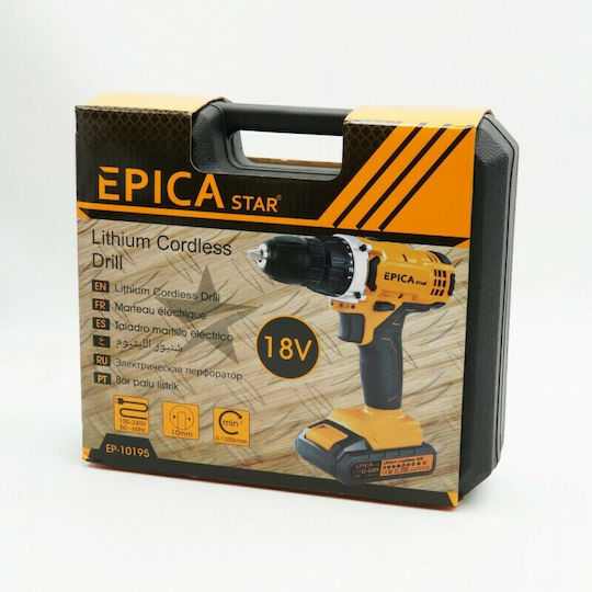 Epica Star EP-10195 Δραπανοκατσάβιδο Μπαταρίας 18V
