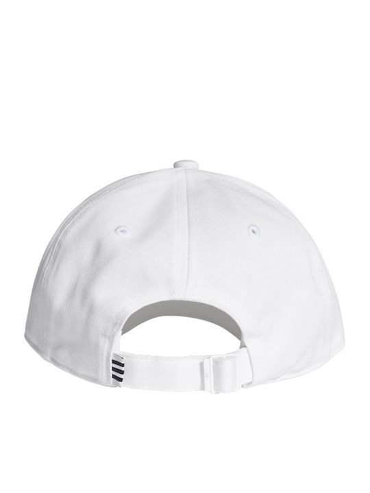 adidas Trefoil Baseball Γυναικείο Jockey Λευκό FJ2544 adidas Trefoil Baseball Γυναικείο Jockey Λευκό FJ2544