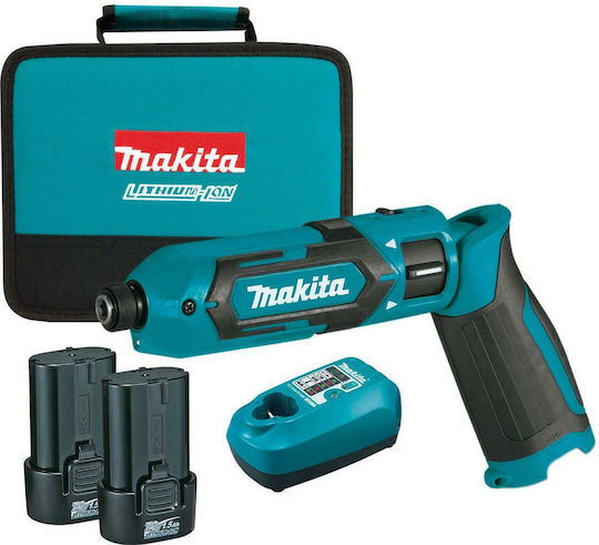 Makita TD022DSE Șurubelniță Cu Impact Cu Baterie 7.2V 2x1.5Ah