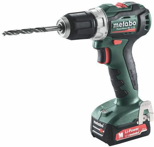 Metabo Powermaxx BS 12 BL Drill Driver Battery Solo Brushless 12V