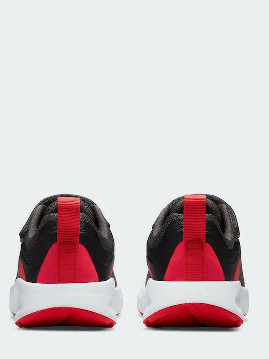 Wearallday Kids Sports Shoes Running with Hoop & Loop Closure Gray
