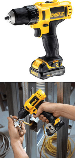 DEWALT DCD710S2 Drill Driver Battery 12V 2x1.5Ah DCD710S2