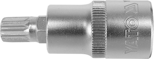 Yato Spline Socket 1/2" - M10 Walnut with Spline Head and Socket 1/2'' M10x55mm