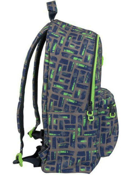 Milan Maze Schulranzen Rucksack Junior High-High School Grün